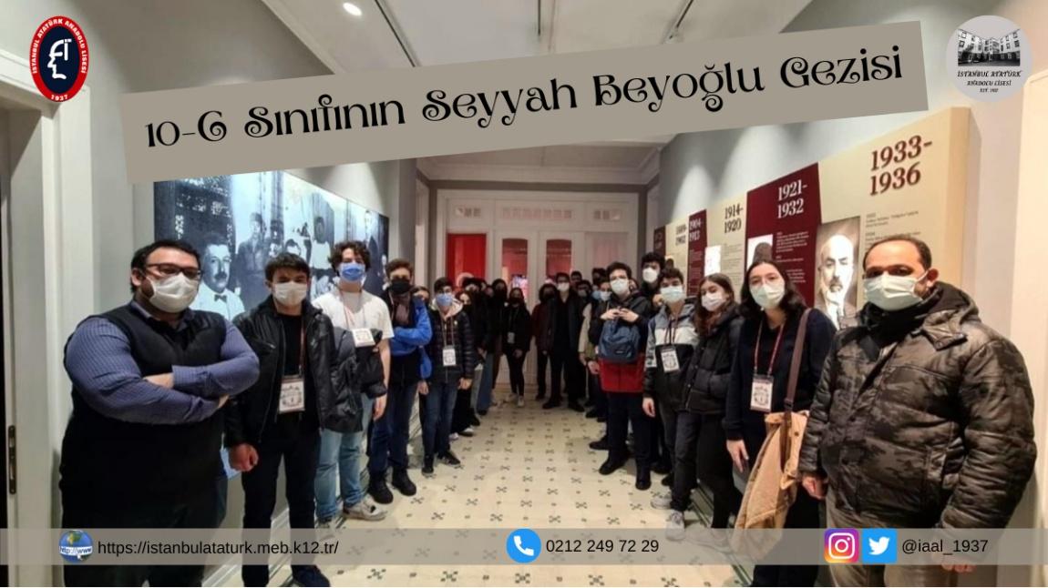 10/C Sınıfının Seyyah Beyoğlu Gezisi