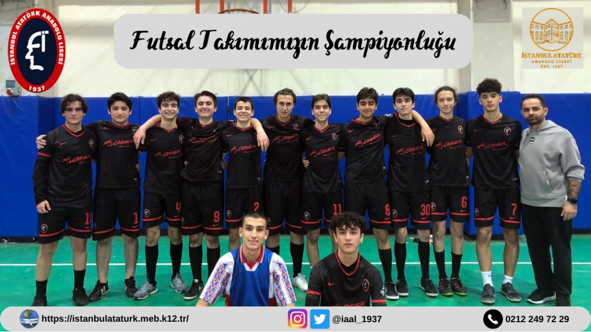 Erkek Futsal Takımımızın Şampiyonluğu