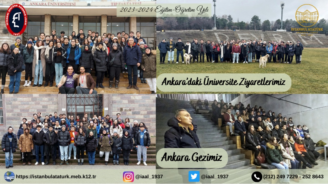 Ankara'daki Üniversiteler Ziyaretimiz