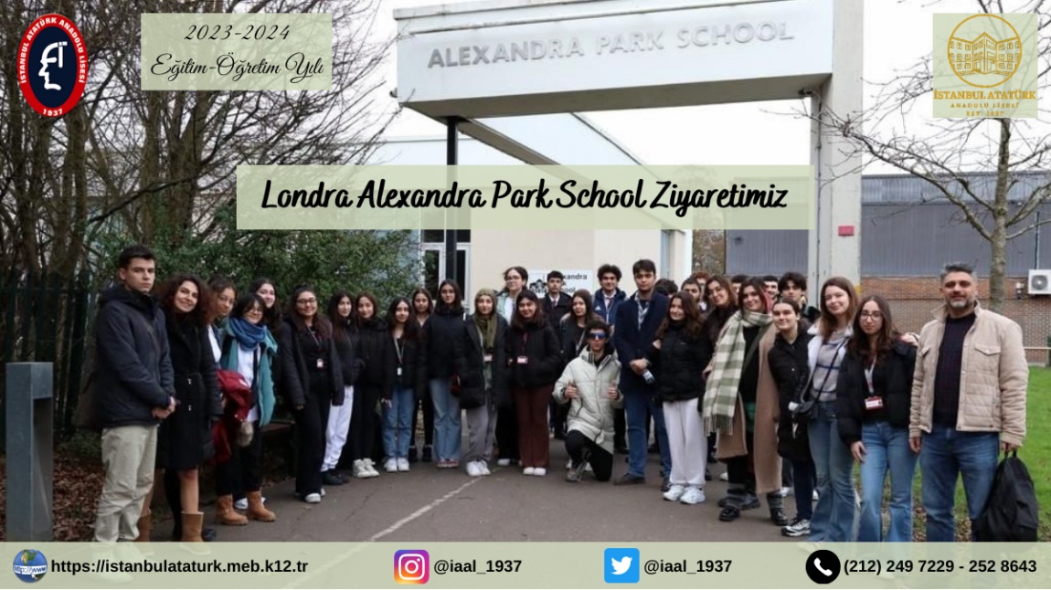 Londra Alexandra Park School Ziyaretimiz