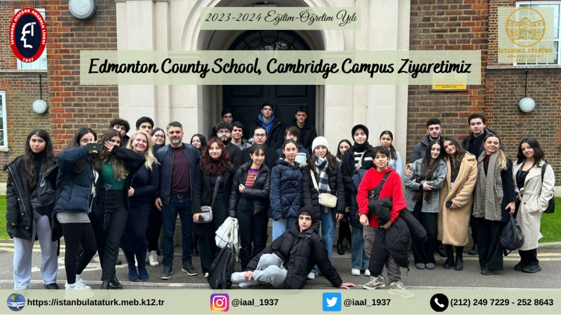 Edmonton County School Cambridge Campus Ziyaretimiz