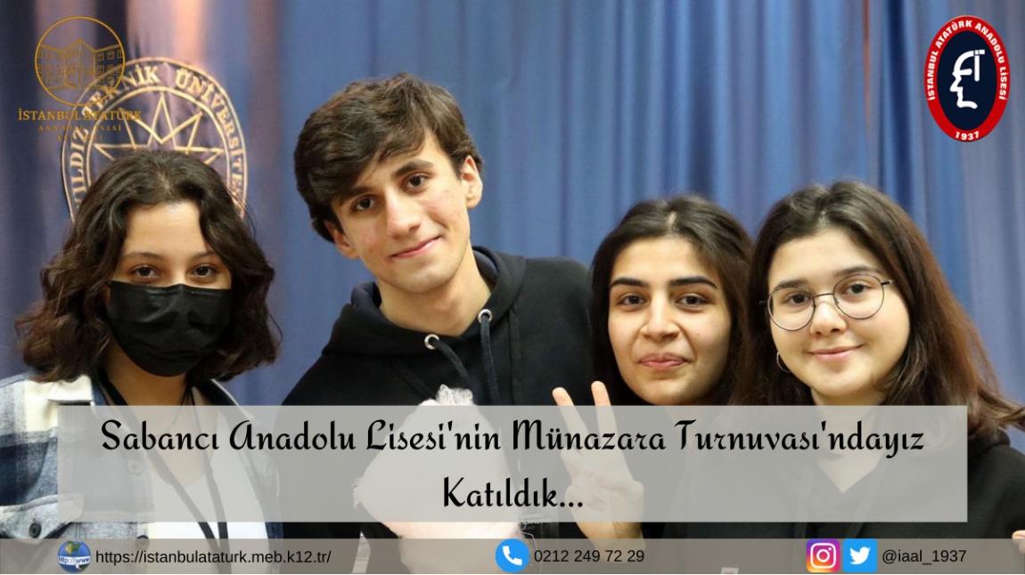 Sabancı Anadolu Lisesi'nin Münazara Turnuvası'na Katıldık...