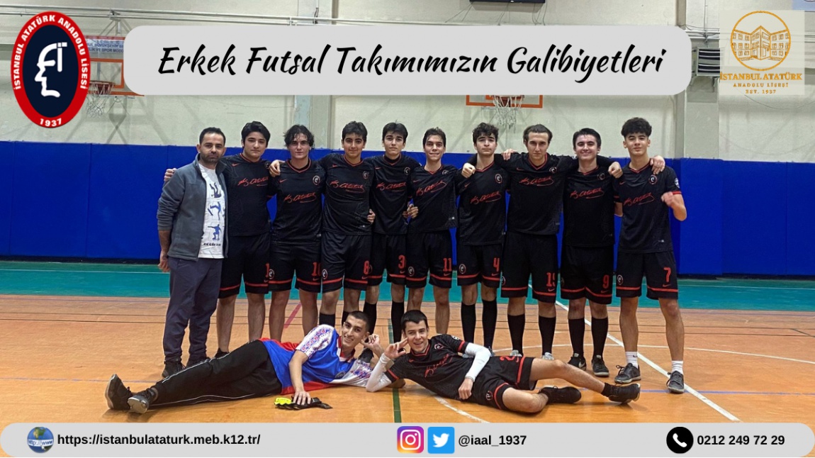Erkek Futsal Takımımızın Galibiyetleri