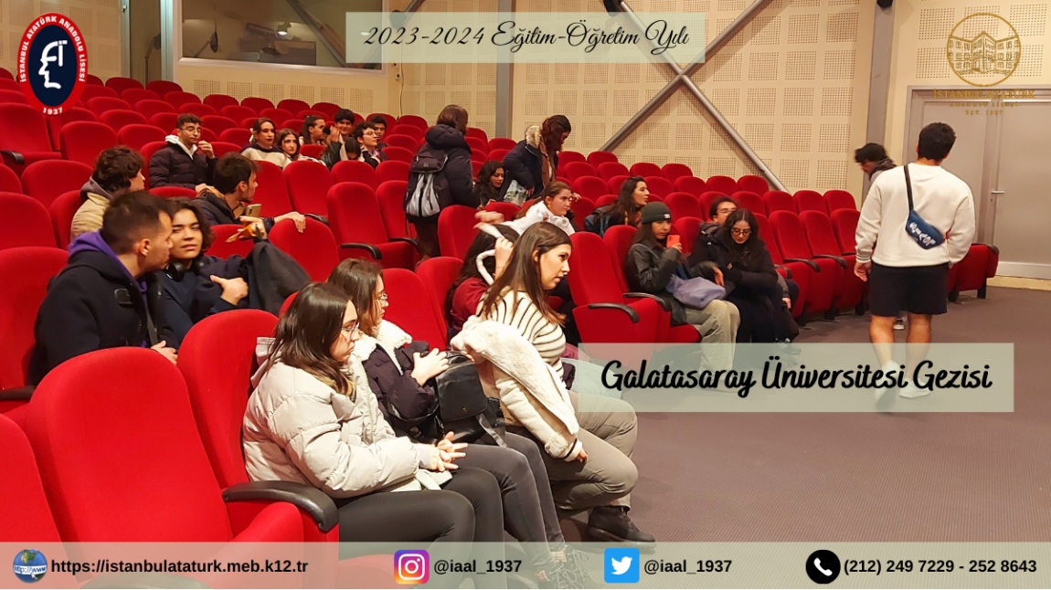 Galatasaray Üniversitesi Gezisi
